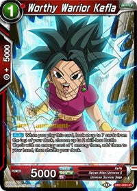 Worthy Warrior Kefla (Divine Multiverse Draft Tournament) (DB2-009) [Tournament Promotion Cards] | Rock City Comics