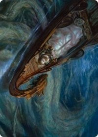 Funeral Longboat Art Card [Kaldheim Art Series] | Rock City Comics