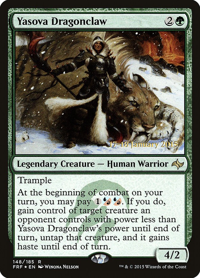 Yasova Dragonclaw [Fate Reforged Prerelease Promos] | Rock City Comics