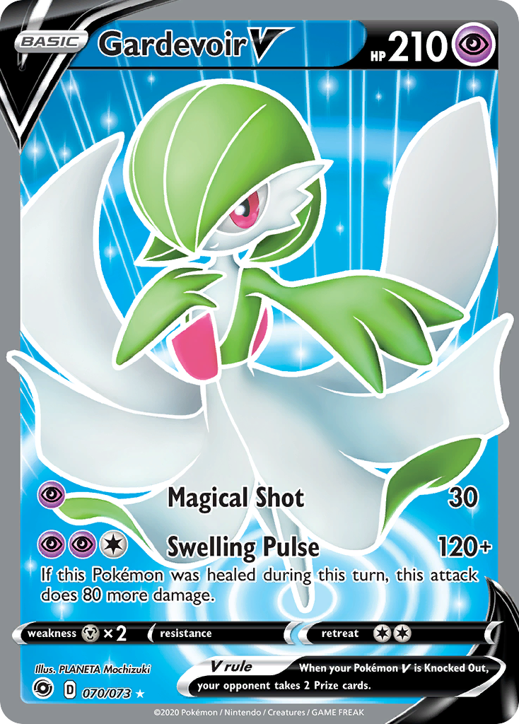 Gardevoir V (070/073) [Sword & Shield: Champion's Path] | Rock City Comics