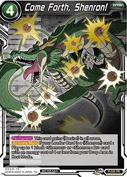 Come Forth, Shenron! (Gold Stamped) (P-335) [Tournament Promotion Cards] | Rock City Comics