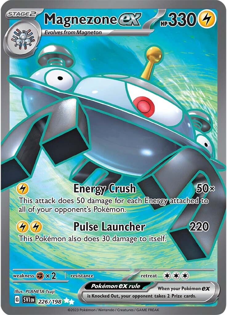 Magnezone ex (226/198) [Scarlet & Violet: Base Set] | Rock City Comics