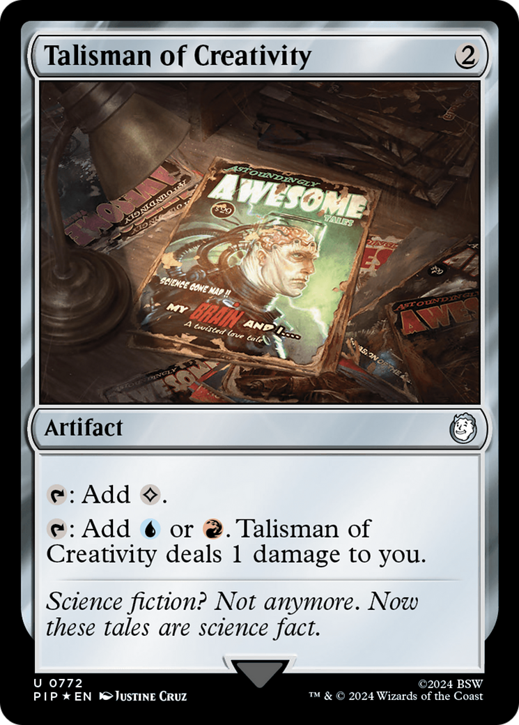Talisman of Creativity (Surge Foil) [Fallout] | Rock City Comics