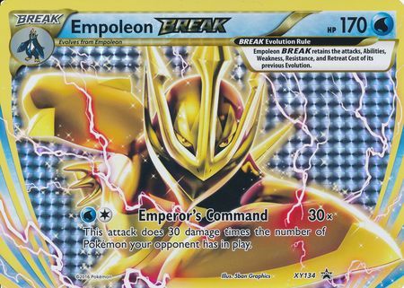 Empoleon BREAK (XY134) (Jumbo Card) [XY: Black Star Promos] | Rock City Comics