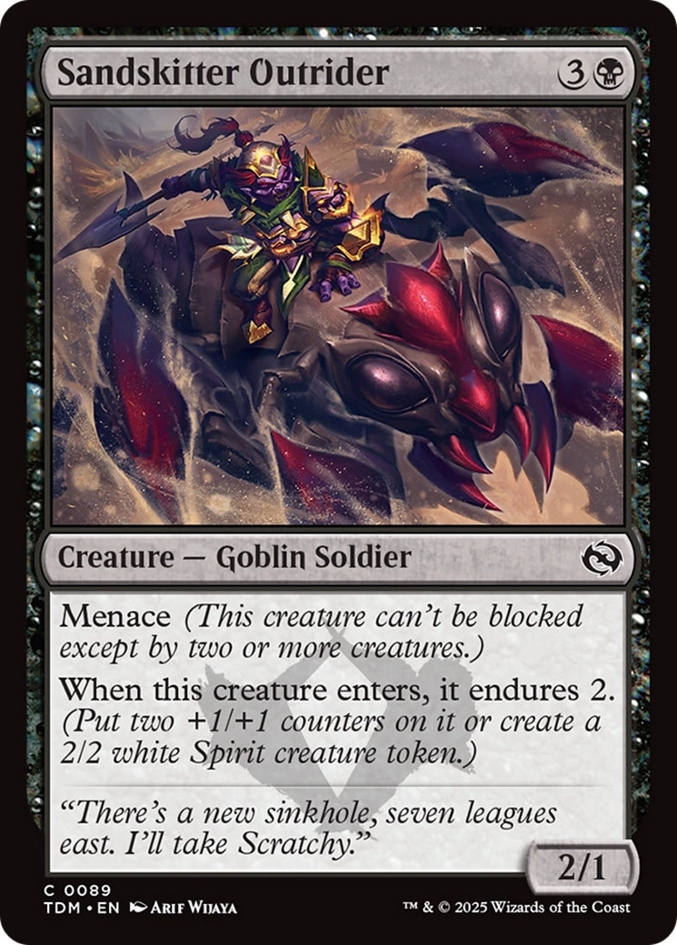 Sandskitter Outrider [Tarkir: Dragonstorm] | Rock City Comics