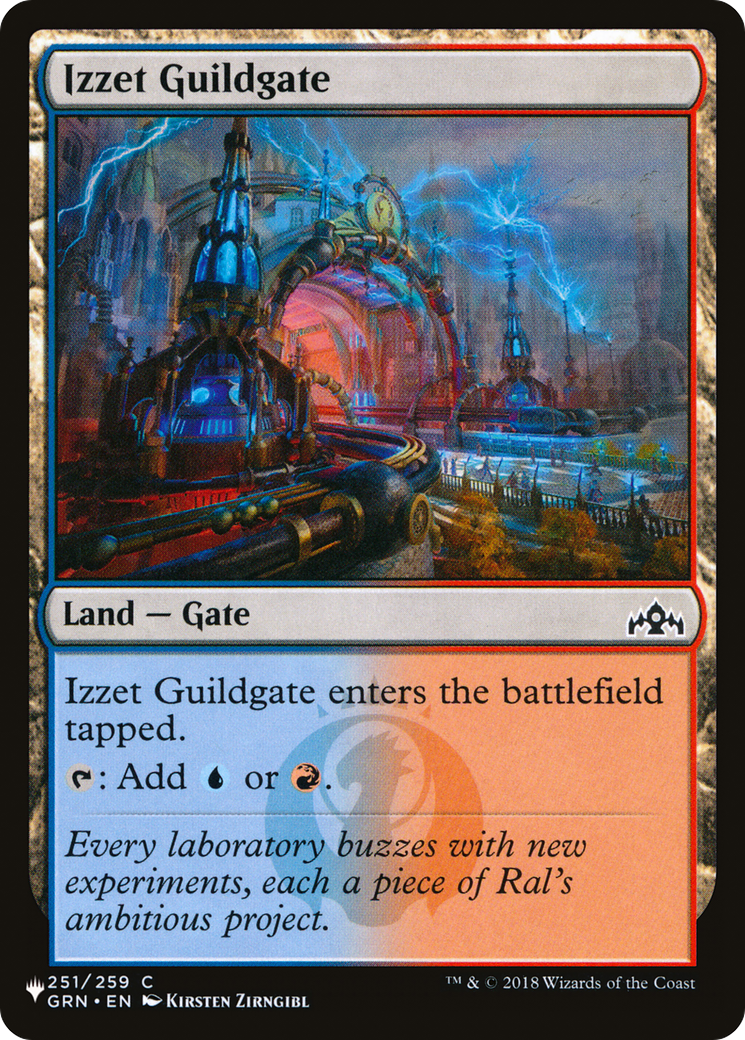 Izzet Guildgate [The List] | Rock City Comics