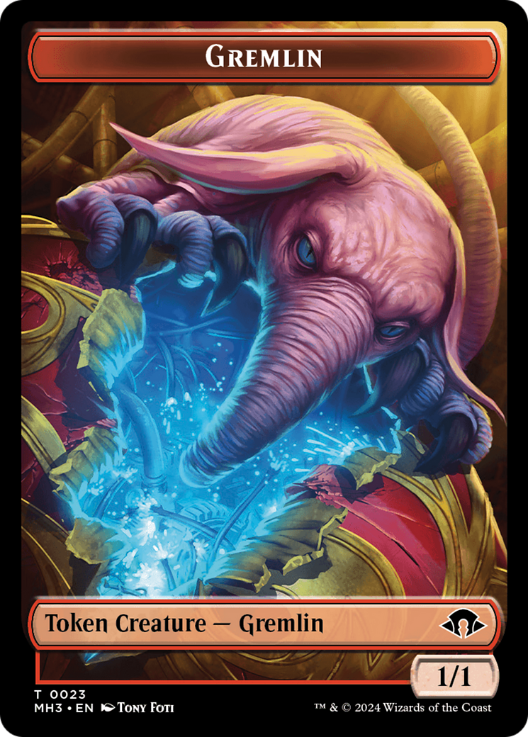 Gremlin Token [Modern Horizons 3 Tokens] | Rock City Comics