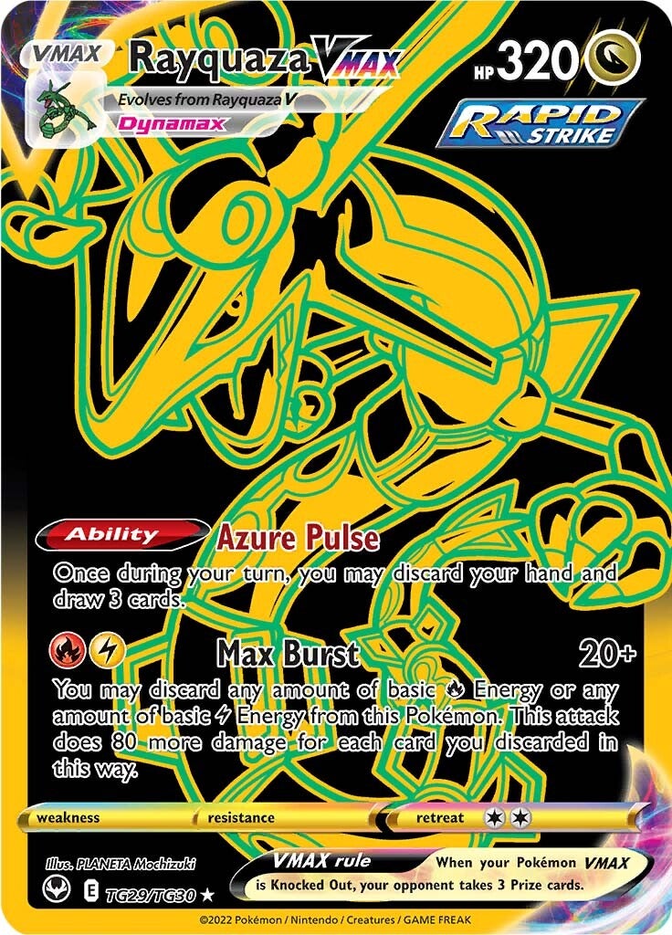 Rayquaza VMAX (TG29/TG30) [Sword & Shield: Silver Tempest] | Rock City Comics