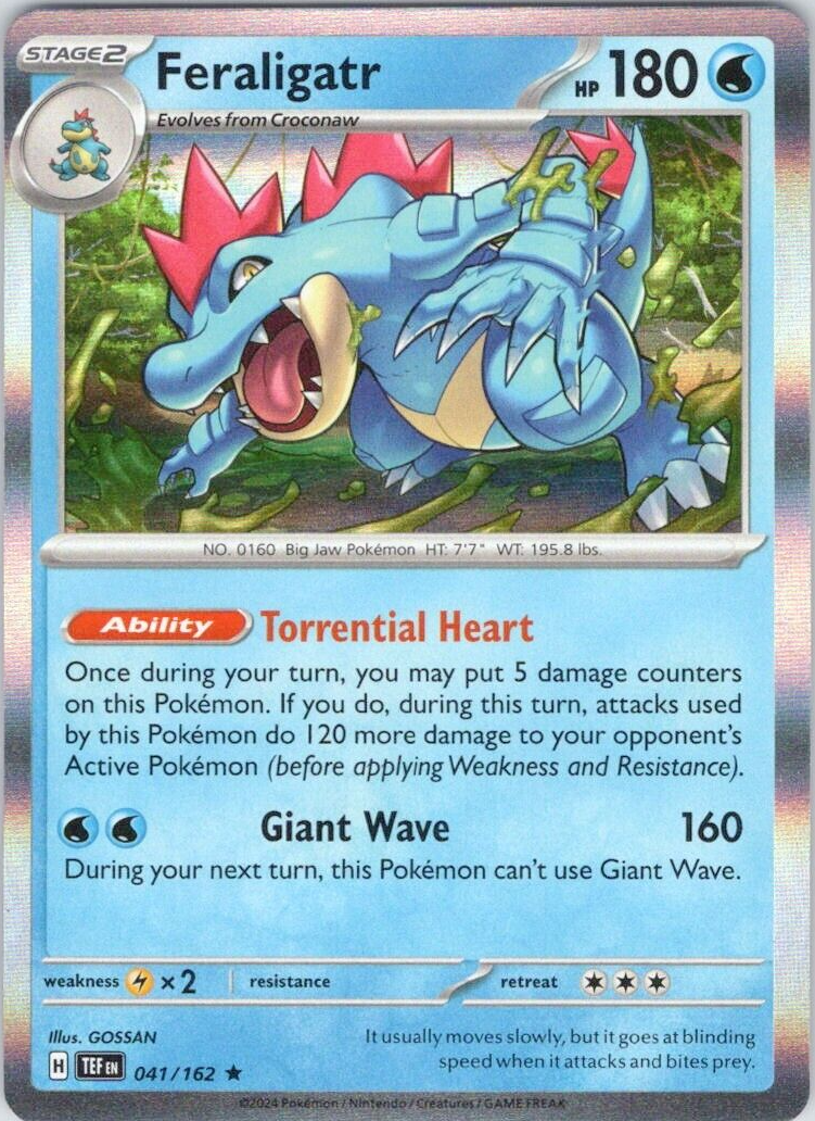 Feraligatr (041/162) [Scarlet & Violet: Temporal Forces] | Rock City Comics