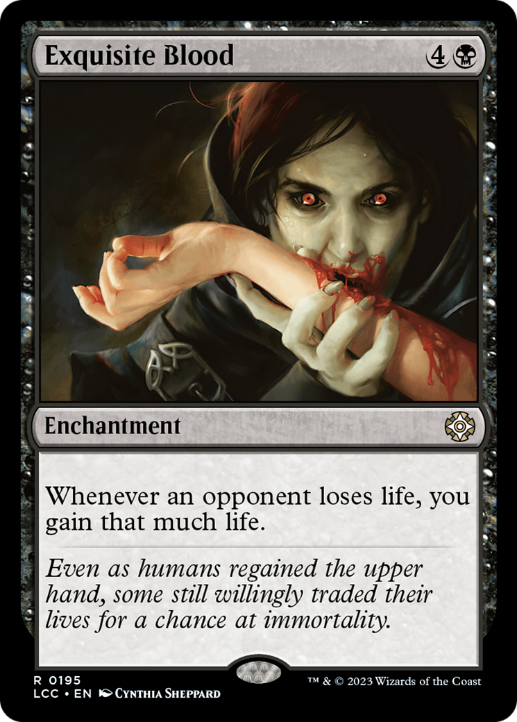 Exquisite Blood [The Lost Caverns of Ixalan Commander] | Rock City Comics