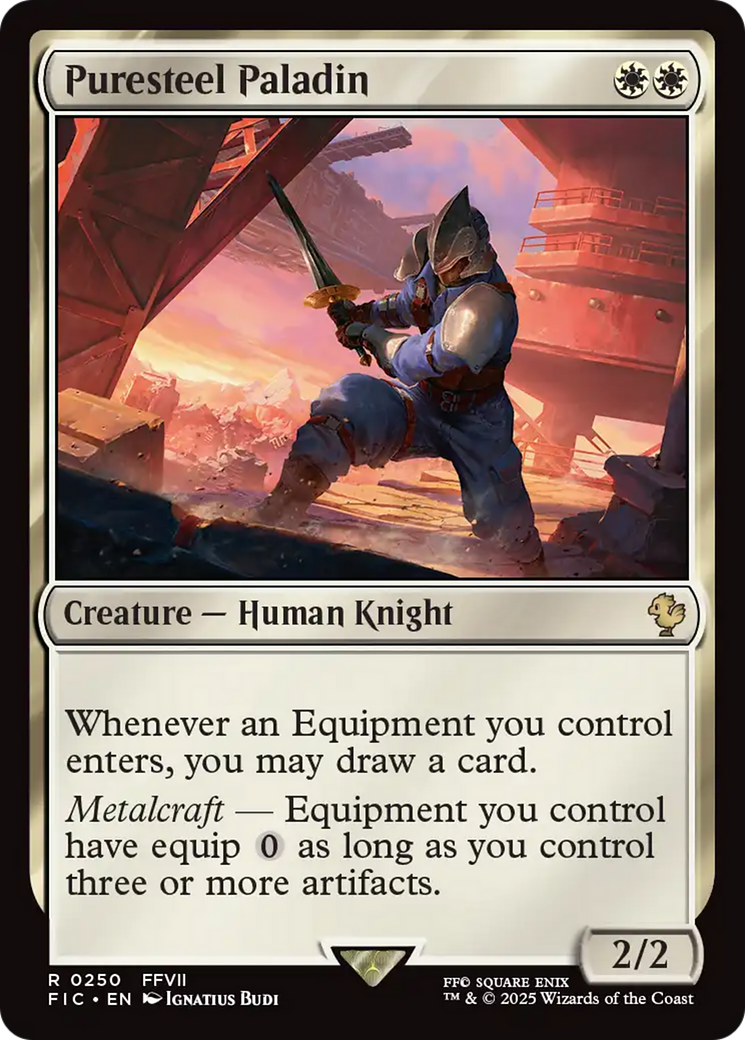 Puresteel Paladin [FINAL FANTASY Commander] | Rock City Comics