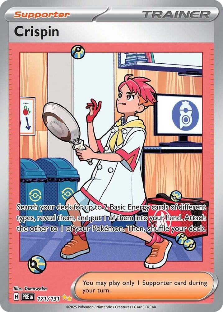 Crispin (171/131) [Scarlet & Violet: Prismatic Evolutions] | Rock City Comics