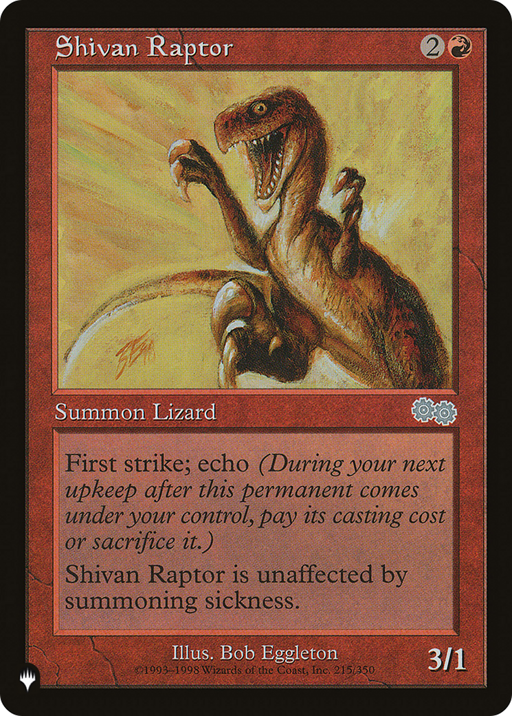 Shivan Raptor [The List Reprints] | Rock City Comics