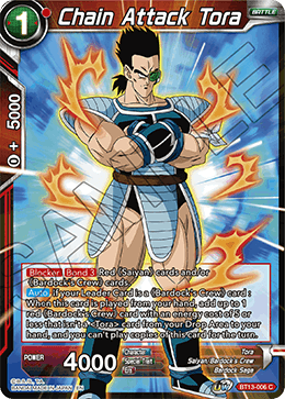 Chain Attack Tora (Common) (BT13-006) [Supreme Rivalry] | Rock City Comics