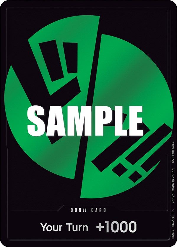 DON!! Card (Green) [One Piece Promotion Cards] | Rock City Comics