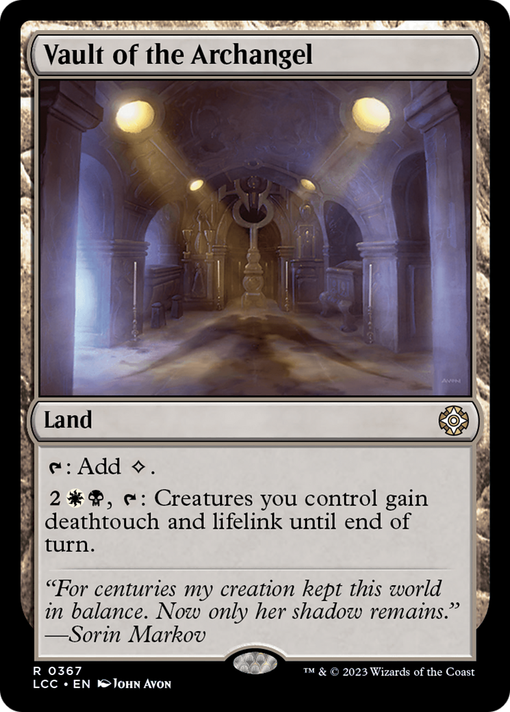 Vault of the Archangel [The Lost Caverns of Ixalan Commander] | Rock City Comics