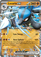 Lucario ex (017) [Scarlet & Violet: Black Star Promos] | Rock City Comics