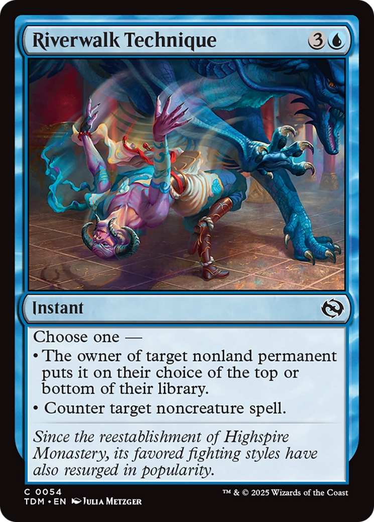 Riverwalk Technique [Tarkir: Dragonstorm] | Rock City Comics