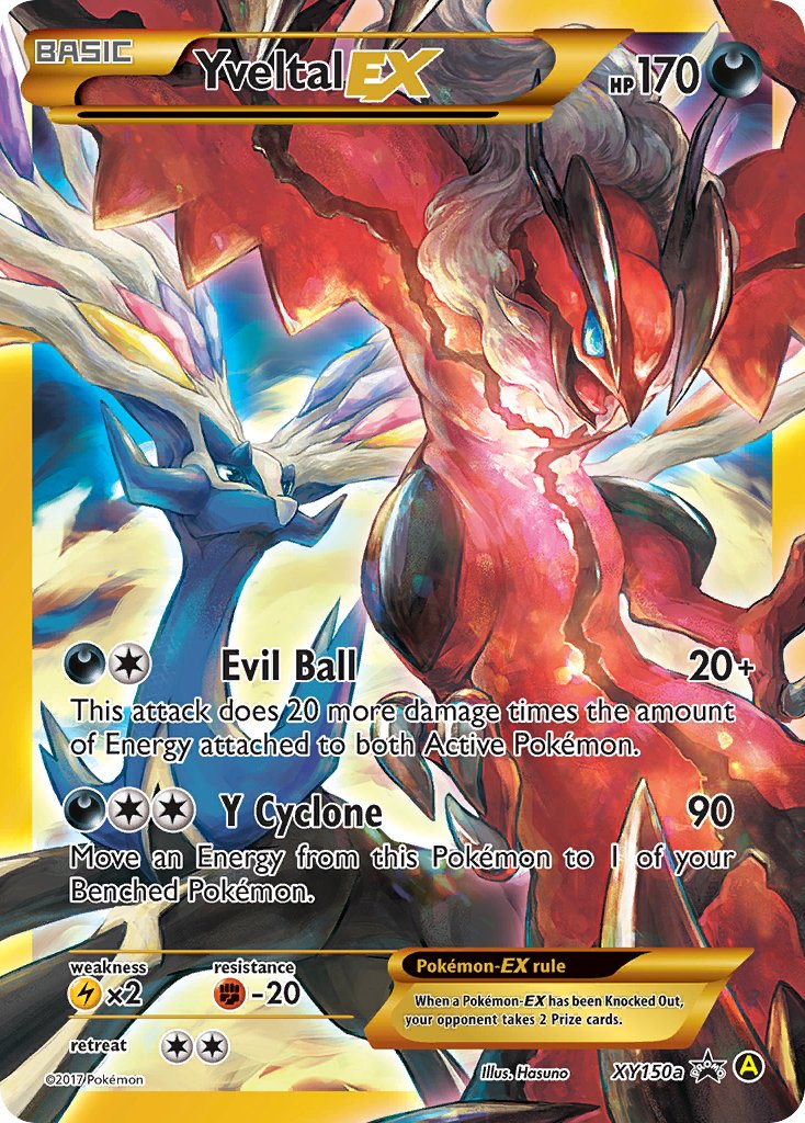 Yveltal EX (XY150a) [Alternate Art Promos] | Rock City Comics