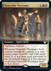 Venerable Warsinger (Extended Art) [Strixhaven: School of Mages] | Rock City Comics