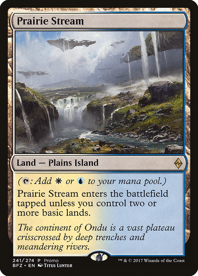 Prairie Stream (Promo) [Standard Showdown Promos] | Rock City Comics