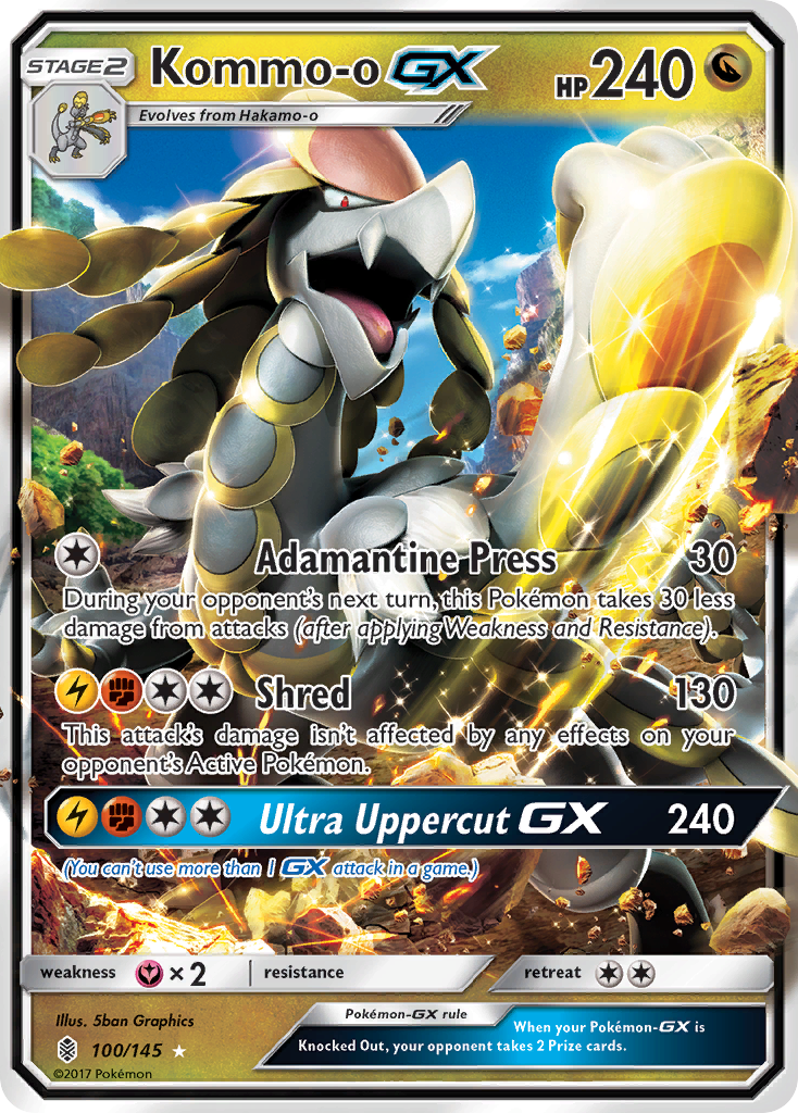 Kommo-o GX (100/145) [Sun & Moon: Guardians Rising] | Rock City Comics