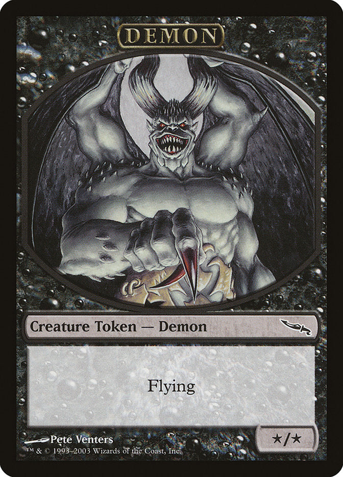 Demon Token [Magic Player Rewards 2003] | Rock City Comics