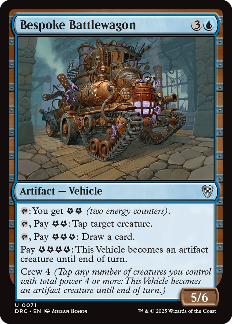 Bespoke Battlewagon [Aetherdrift Commander] | Rock City Comics