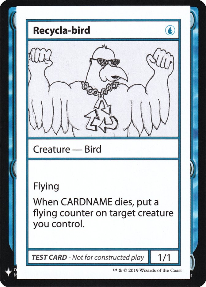 Recycla-bird [Mystery Booster Playtest Cards] | Rock City Comics