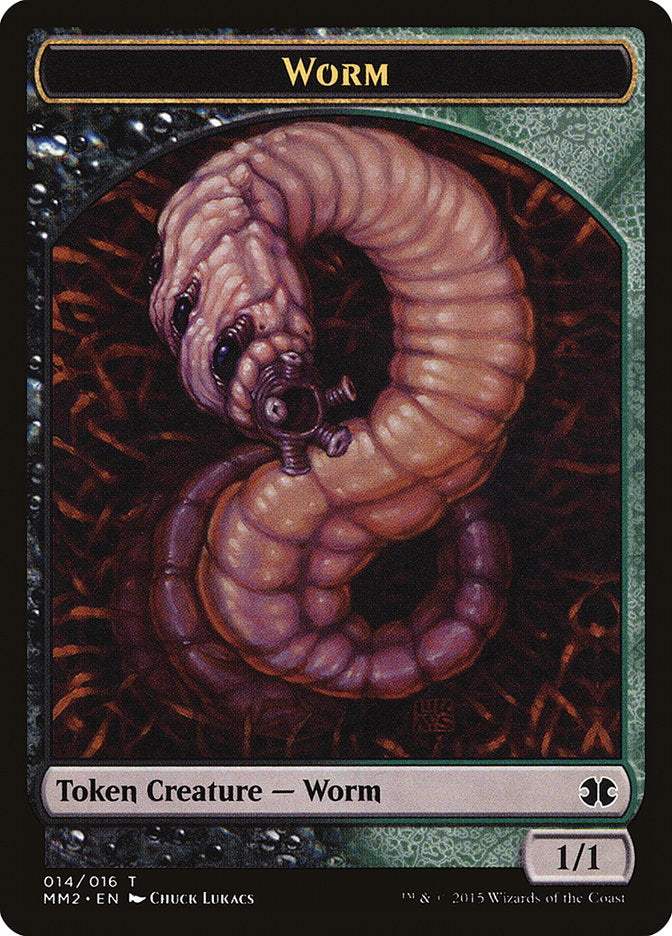 Worm Token [Modern Masters 2015 Tokens] | Rock City Comics