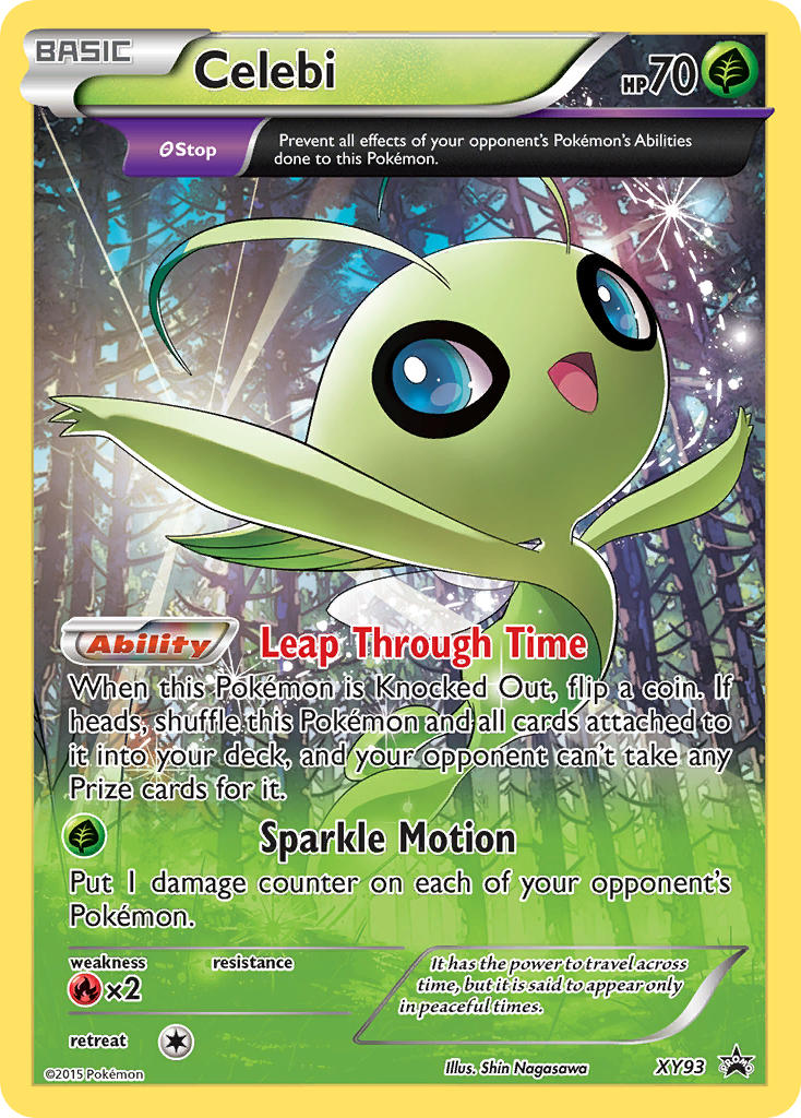 Celebi (XY93) [XY: Black Star Promos] | Rock City Comics