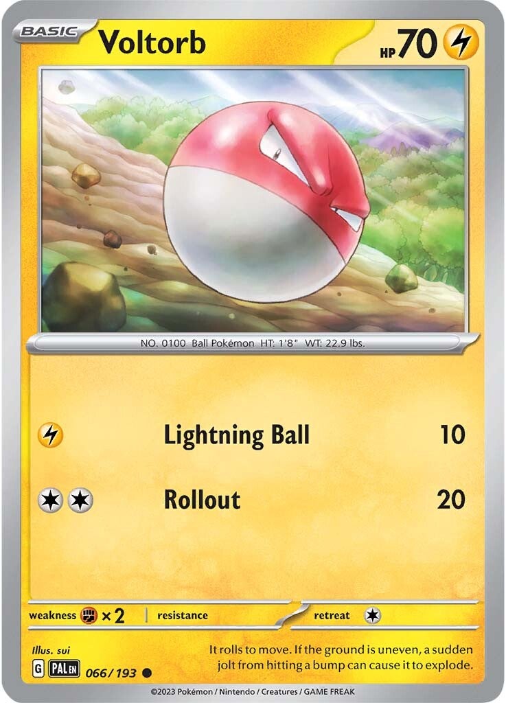 Voltorb (066/193) [Scarlet & Violet: Paldea Evolved] | Rock City Comics