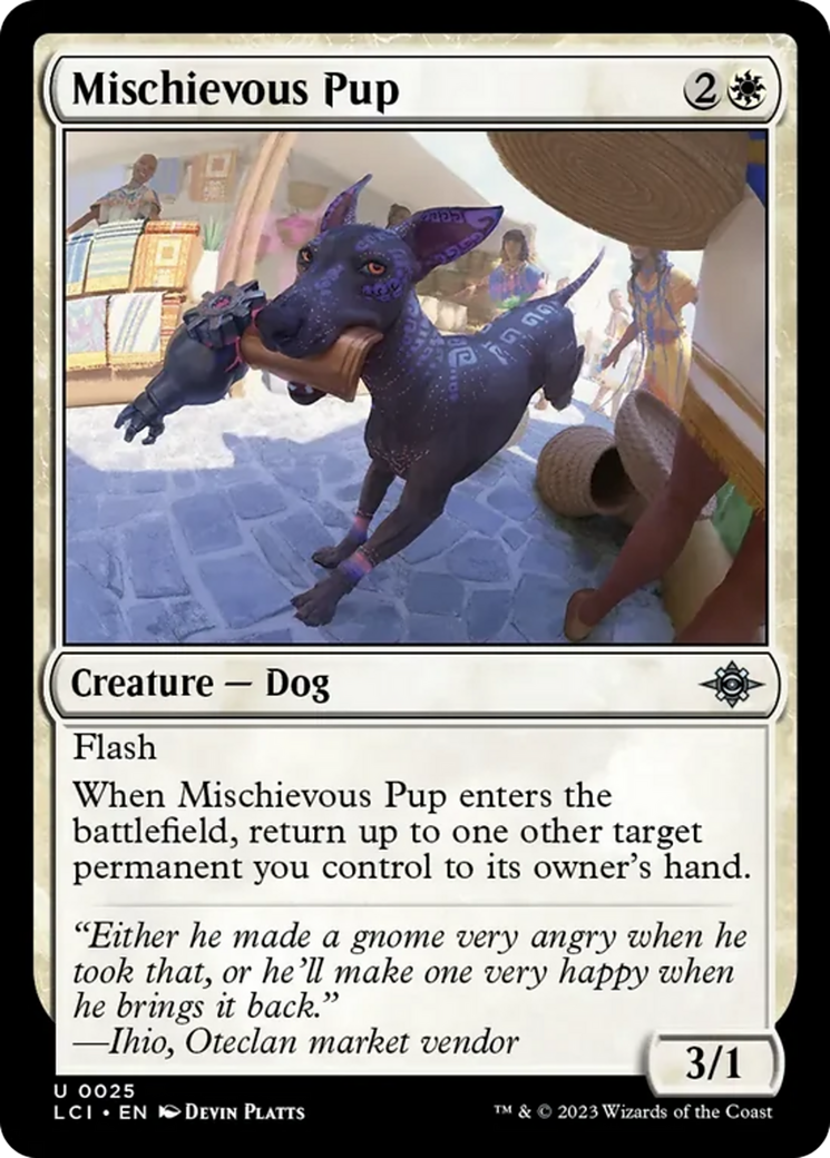 Mischievous Pup [The Lost Caverns of Ixalan] | Rock City Comics