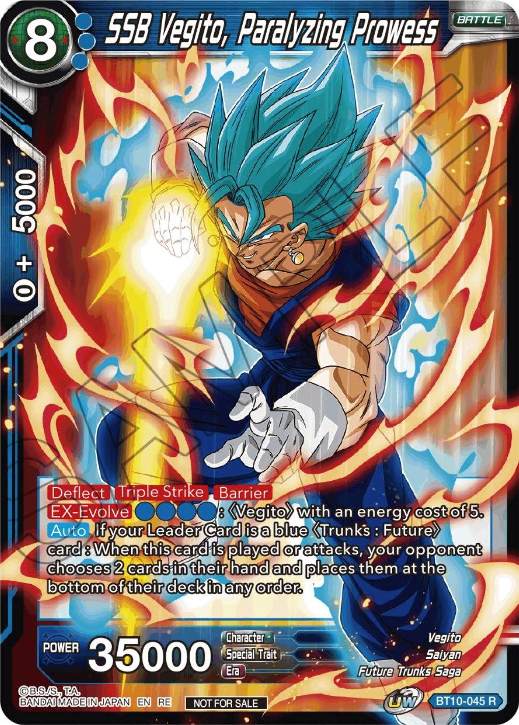 SSB Vegito, Paralyzing Prowess (Championship Selection Pack 2023 Vol.1) (BT10-045) [Tournament Promotion Cards] | Rock City Comics