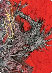 Varragoth, Bloodsky Sire Art Card (Gold-Stamped Signature) [Kaldheim Art Series] | Rock City Comics