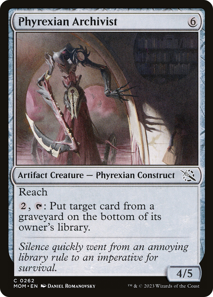 Phyrexian Archivist [March of the Machine] | Rock City Comics