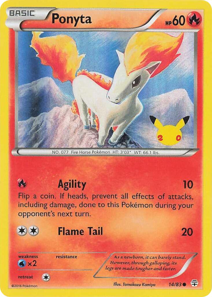 Ponyta (014/083) [Celebrations: 25th Anniversary] | Rock City Comics