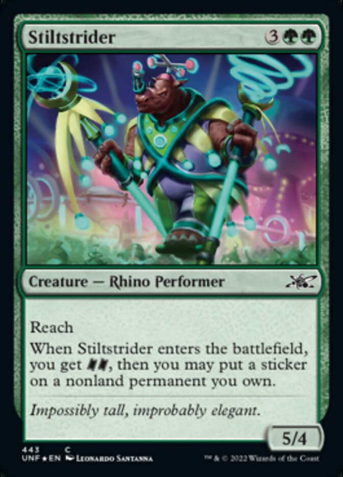 Stiltstrider (Galaxy Foil) [Unfinity] | Rock City Comics