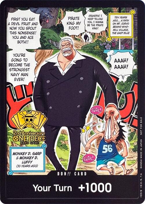 DON!! Card (2nd Anniversary Tournament) [One Piece Promotion Cards] | Rock City Comics