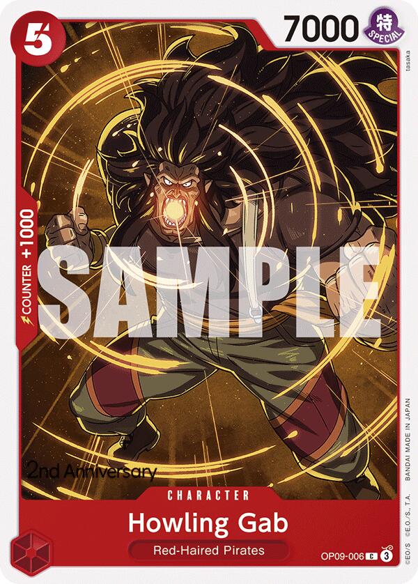 Howling Gab [Emperors in the New World: 2nd Anniversary Tournament Cards] | Rock City Comics