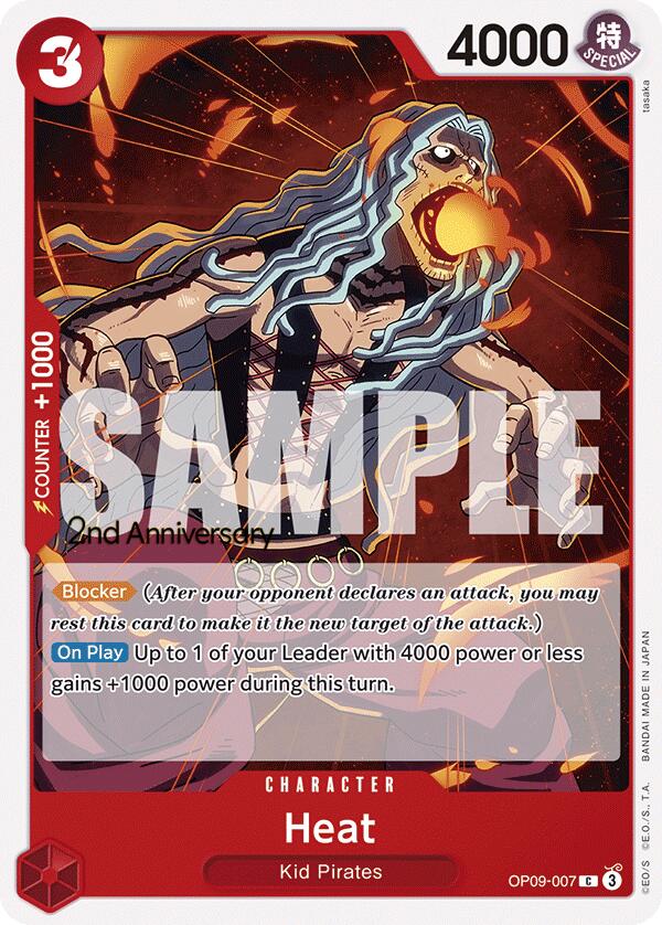 Heat [Emperors in the New World: 2nd Anniversary Tournament Cards] | Rock City Comics