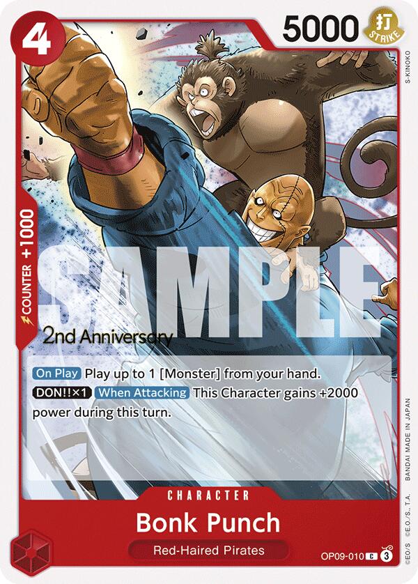 Bonk Punch [Emperors in the New World: 2nd Anniversary Tournament Cards] | Rock City Comics