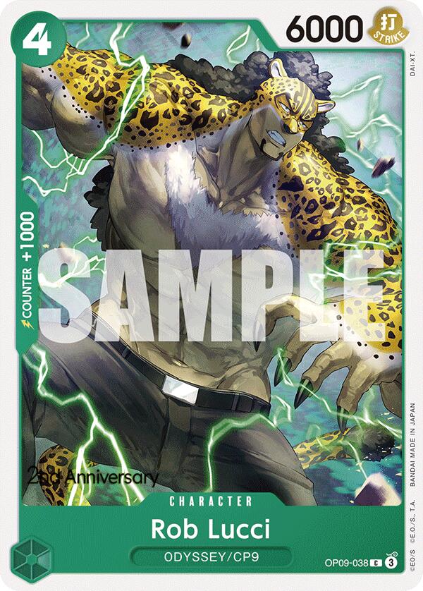 Rob Lucci [Emperors in the New World: 2nd Anniversary Tournament Cards] | Rock City Comics