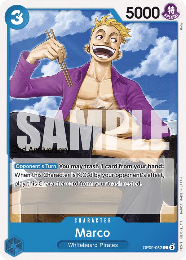 Marco [Emperors in the New World: 2nd Anniversary Tournament Cards] | Rock City Comics