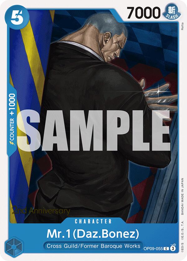Mr.1(Daz.Bonez) [Emperors in the New World: 2nd Anniversary Tournament Cards] | Rock City Comics