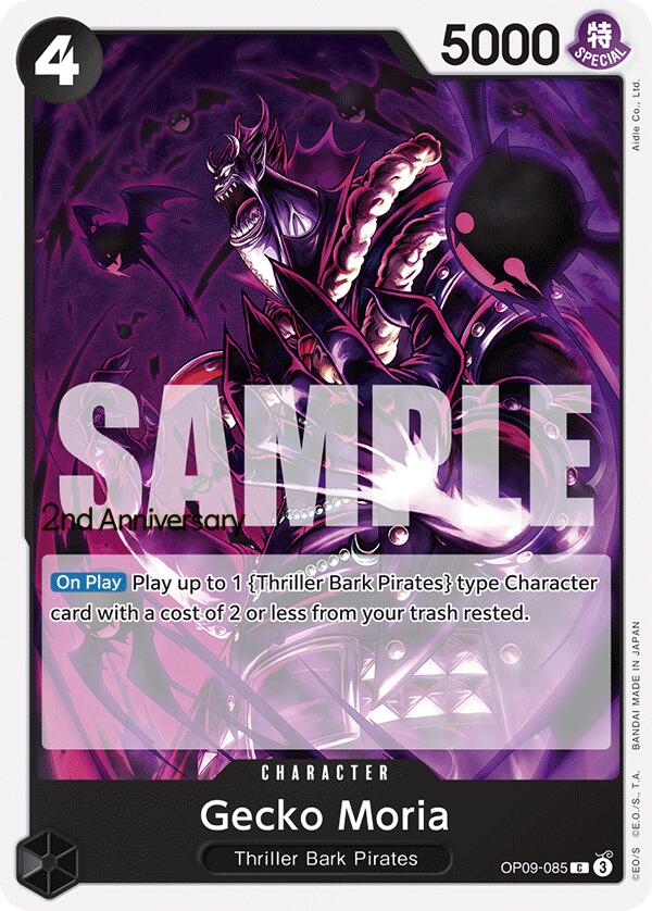 Gecko Moria [Emperors in the New World: 2nd Anniversary Tournament Cards] | Rock City Comics
