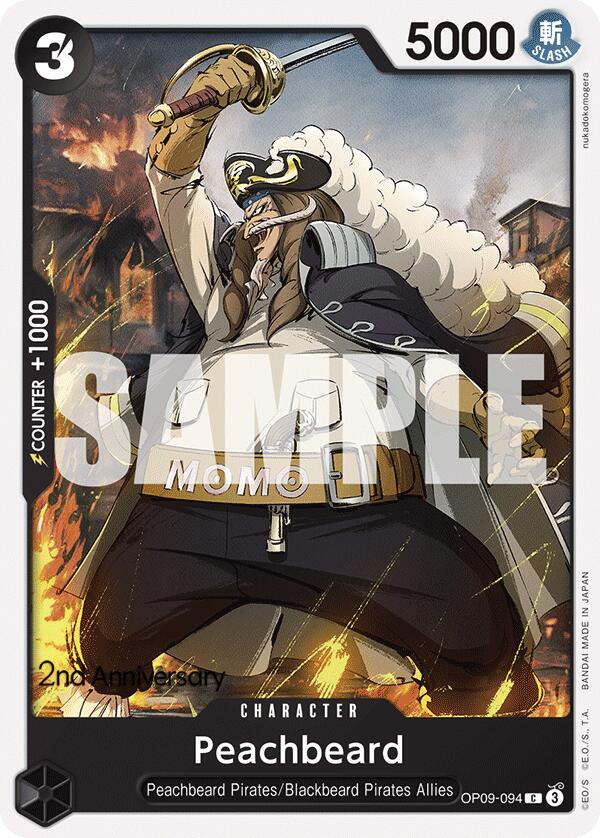 Peachbeard [Emperors in the New World: 2nd Anniversary Tournament Cards] | Rock City Comics