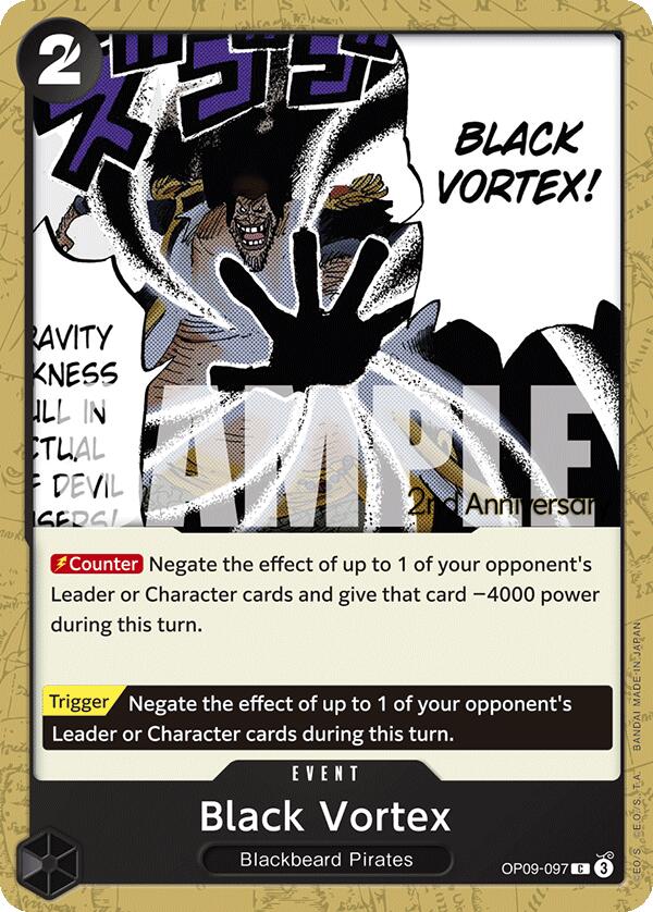 Black Vortex [Emperors in the New World: 2nd Anniversary Tournament Cards] | Rock City Comics