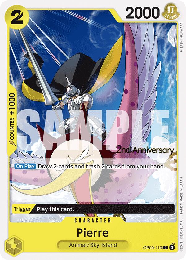 Pierre [Emperors in the New World: 2nd Anniversary Tournament Cards] | Rock City Comics