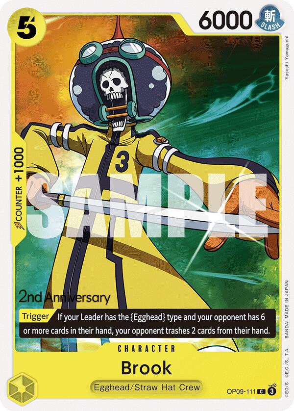 Brook [Emperors in the New World: 2nd Anniversary Tournament Cards] | Rock City Comics